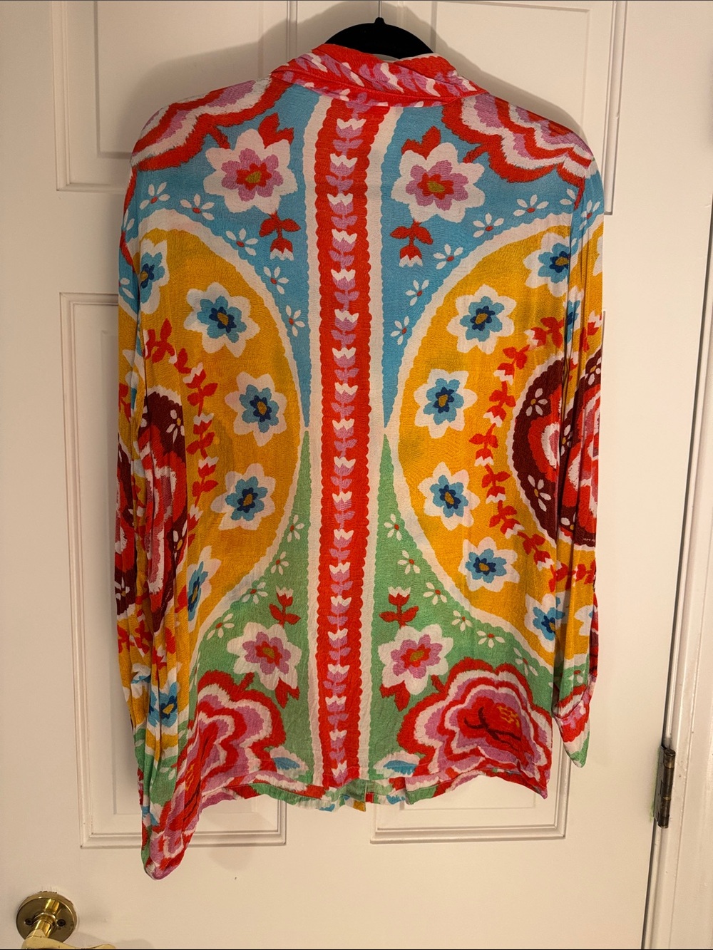 FARM Rio Multicolor Floral Button-Down Shirt - Picture 7 of 11
